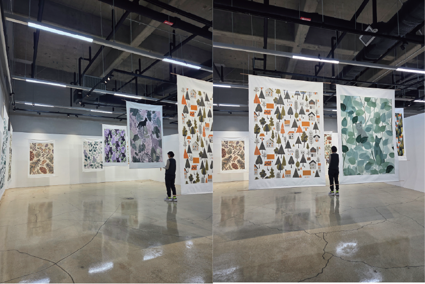 이유진교수 개인전-'자운대,보라색 구름이 머무는 곳 1번째 파일 - 자세한 내용은 본문 참조